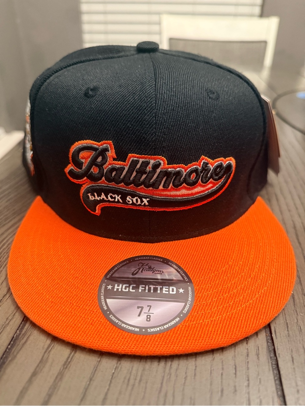 Baltimore Black Sox Size 7 7/8 Headgear Classics 1929 League Champion Fitted Hat